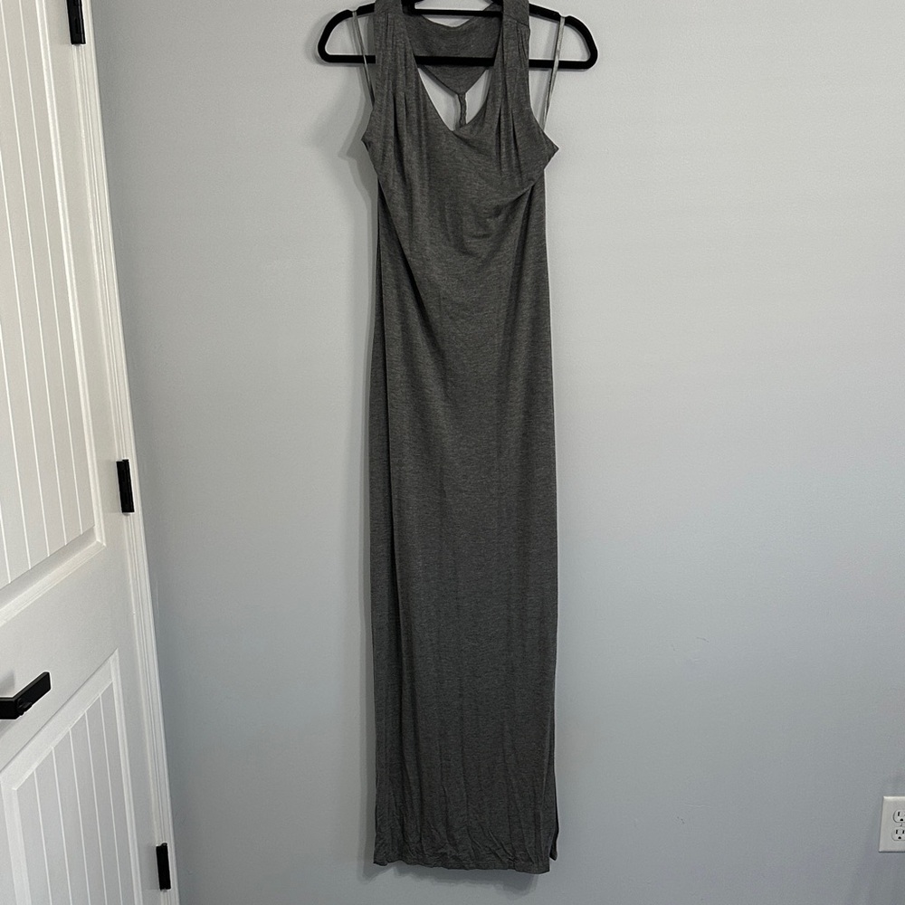 Doe & Rae Charcoal Maxi Dress